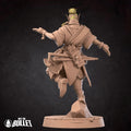 Elf Psychic Miniature | Tabletop RPG Miniature | Bite the Bullet | Roleplaying 3D Printed Fantasy Mini - 3DPrintDen
