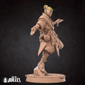 Elf Psychic Miniature | Tabletop RPG Miniature | Bite the Bullet | Roleplaying 3D Printed Fantasy Mini - 3DPrintDen