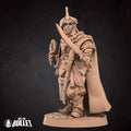 Human Cleric Miniature | Tabletop RPG Miniature | Bite the Bullet | Roleplaying 3D Printed Fantasy Mini - 3DPrintDen