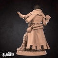 Human Medium Miniature | Tabletop RPG Miniature | Bite the Bullet | Roleplaying 3D Printed Fantasy Mini - 3DPrintDen