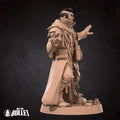 Human Medium Miniature | Tabletop RPG Miniature | Bite the Bullet | Roleplaying 3D Printed Fantasy Mini - 3DPrintDen