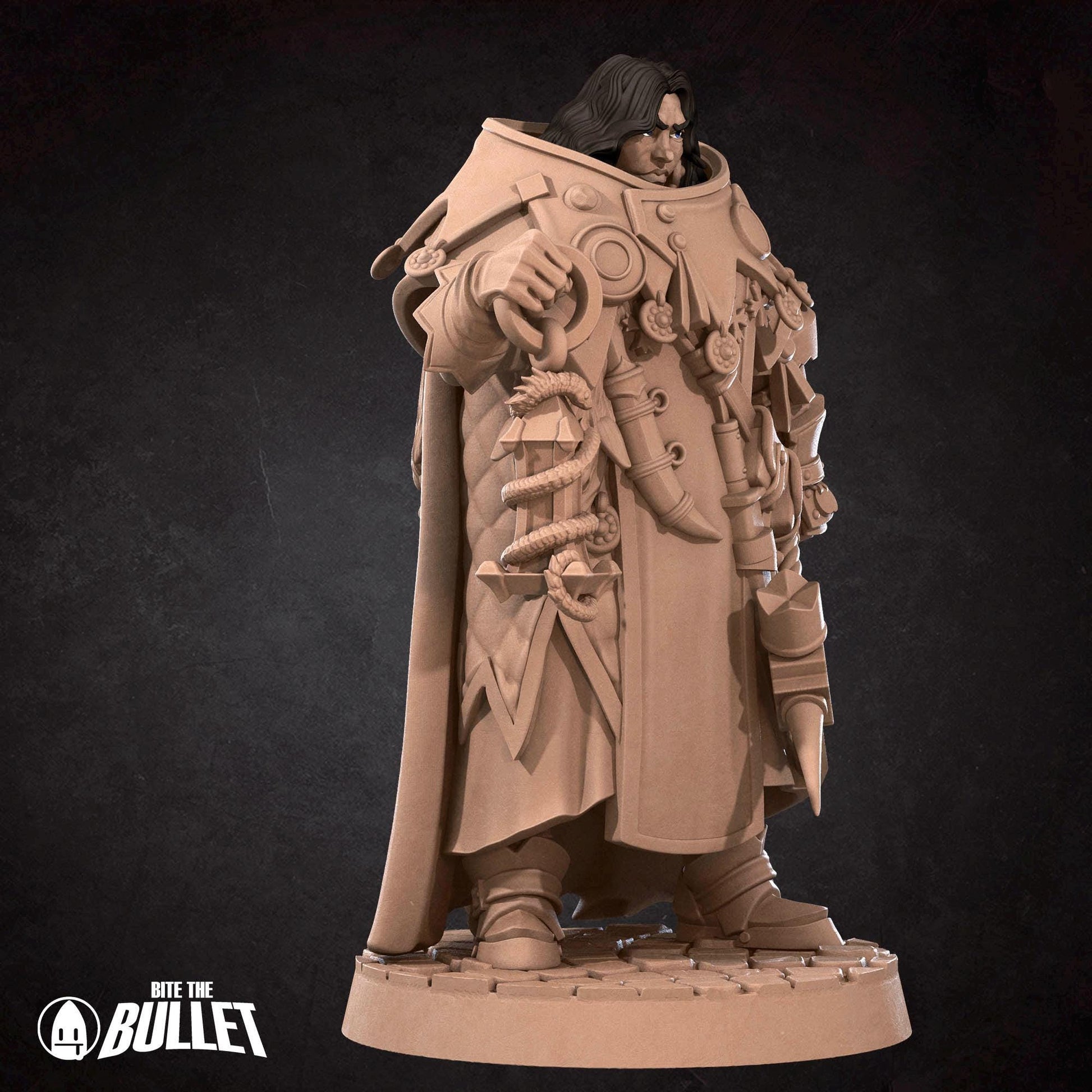 Thaumaturge Miniature | Tabletop RPG Miniature | Bite the Bullet | Roleplaying 3D Printed Fantasy Mini - 3DPrintDen