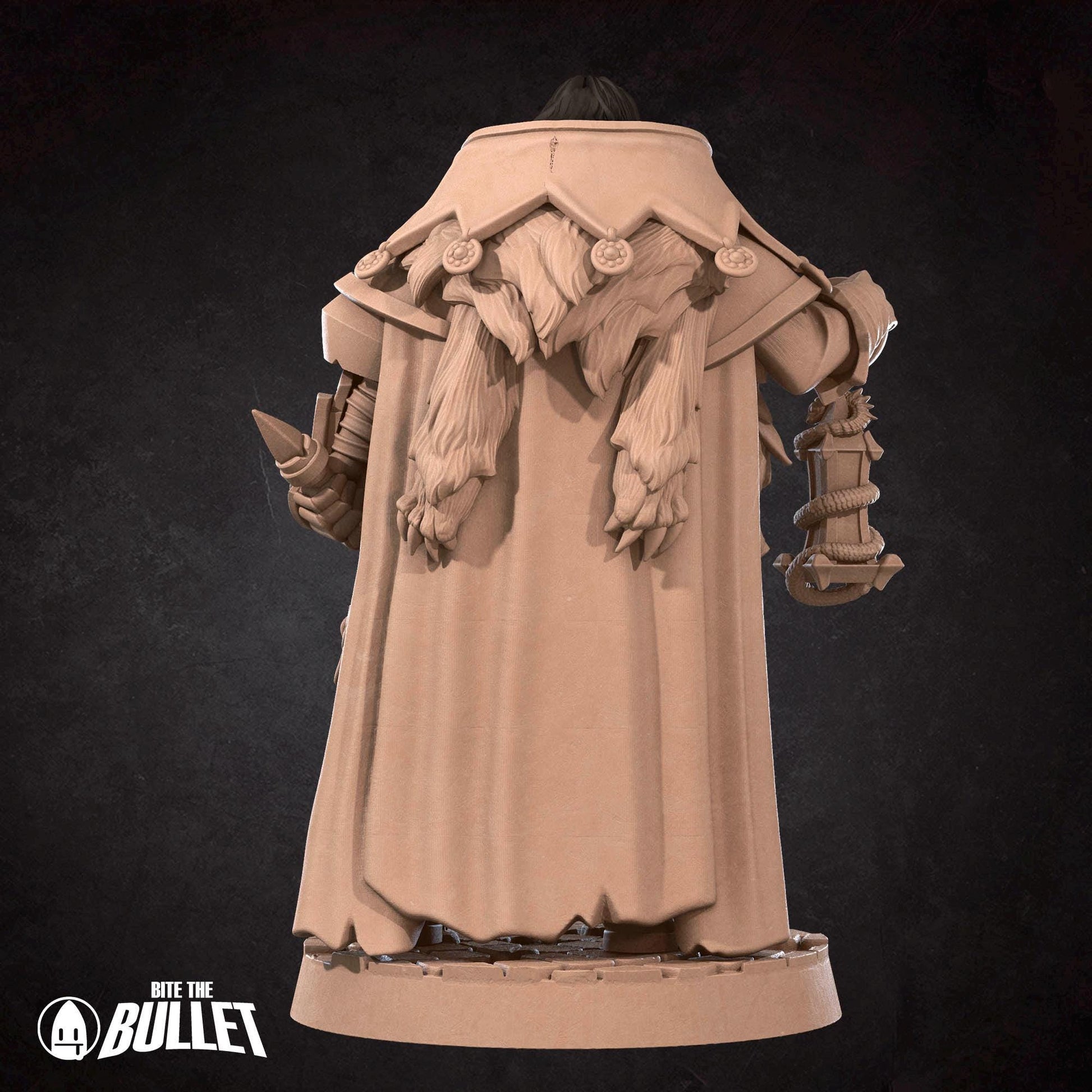 Thaumaturge Miniature | Tabletop RPG Miniature | Bite the Bullet | Roleplaying 3D Printed Fantasy Mini - 3DPrintDen