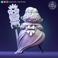 Sheep Lady Miniature | Tabletop RPG Miniature | Pepunki Creatures | Roleplaying 3D Printed Fantasy Mini - 3DPrintDen
