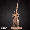 Female Githyanki Fighter Miniature | Tabletop RPG Miniature | Bite the Bullet | Roleplaying 3D Printed Fantasy Mini - 3DPrintDen