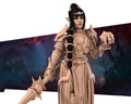 Female Half-Elf Cleric Miniature | Tabletop RPG Miniature | Bite the Bullet | Roleplaying 3D Printed Fantasy Mini - 3DPrintDen