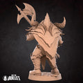 Masked Warrior Miniature | Tabletop RPG Miniature | Bite the Bullet | Roleplaying 3D Printed Fantasy Mini - 3DPrintDen