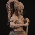 Female Monk Bust, Jingwei | Tabletop RPG Miniature | Nerikson | Roleplaying 3D Printed Fantasy Mini - 3DPrintDen