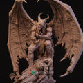 What Have I Become Diorama Miniature, Halric & Revna | Tabletop RPG Miniature | Nerikson | Roleplaying 3D Printed Fantasy Mini - 3DPrintDen