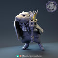 Tasmanian Devil Vampire Miniature | Tabletop RPG Miniature | Pepunki Creatures | Roleplaying 3D Printed Fantasy Mini - 3DPrintDen