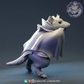 Tasmanian Devil Vampire Miniature | Tabletop RPG Miniature | Pepunki Creatures | Roleplaying 3D Printed Fantasy Mini - 3DPrintDen