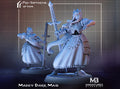Dark Maid Miniature, Maddy | Tabletop RPG Miniature | Miniatures Blueprint | Roleplaying 3D Printed Fantasy Mini - 3DPrintDen
