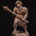 Gladiator SkullCrusher Miniature | Tabletop RPG Miniature | Nerikson | Roleplaying 3D Printed Fantasy Mini - 3DPrintDen