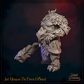 Jarl Miniature, Morgran the Fierce | Tabletop RPG Miniature | Great Grimoire | Roleplaying 3D Printed Fantasy Mini - 3DPrintDen