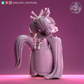 Pony Princess Miniature | Tabletop RPG Miniature | Pepunki Creatures | Roleplaying 3D Printed Fantasy Mini - 3DPrintDen