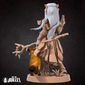 Witch Miniature | Tabletop RPG Miniature | Bite the Bullet | Roleplaying 3D Printed Fantasy Mini - 3DPrintDen