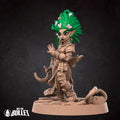 Female Gnome Druid Miniature | Tabletop RPG Miniature | Bite the Bullet | Roleplaying 3D Printed Fantasy Mini - 3DPrintDen