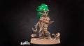 Female Gnome Druid Miniature | Tabletop RPG Miniature | Bite the Bullet | Roleplaying 3D Printed Fantasy Mini - 3DPrintDen