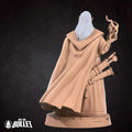 Half-Elf Magus Miniature | Tabletop RPG Miniature | Bite the Bullet | Roleplaying 3D Printed Fantasy Mini - 3DPrintDen