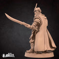 Human Cleric Miniature | Tabletop RPG Miniature | Bite the Bullet | Roleplaying 3D Printed Fantasy Mini - 3DPrintDen