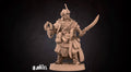 Human Cleric Miniature | Tabletop RPG Miniature | Bite the Bullet | Roleplaying 3D Printed Fantasy Mini - 3DPrintDen