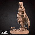 Female Shapeshifter Miniature | Tabletop RPG Miniature | Bite the Bullet | Roleplaying 3D Printed Fantasy Mini - 3DPrintDen