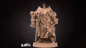Thaumaturge Miniature | Tabletop RPG Miniature | Bite the Bullet | Roleplaying 3D Printed Fantasy Mini - 3DPrintDen