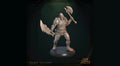 The Ire-Caller Miniature | Tabletop RPG Miniature | Great Grimoire | Roleplaying 3D Printed Fantasy Mini - 3DPrintDen