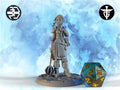 Female Cleric Miniature, Becca | Twin Goddess Miniatures | Tabletop RPG Miniature | Roleplaying 3D Printed Fantasy Mini - 3DPrintDen