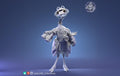Ostrich Scientist Miniature | Tabletop RPG Miniature | Pepunki Creatures | Roleplaying 3D Printed Fantasy Mini - 3DPrintDen
