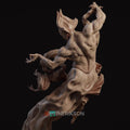 the Djinn and Lashira Diorama Miniature, Wish | Tabletop RPG Miniature | Nerikson | Roleplaying 3D Printed Fantasy Mini - 3DPrintDen