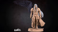 One-Winged Angel Miniature | Tabletop RPG Miniature | Bite the Bullet | Roleplaying 3D Printed Fantasy Mini - 3DPrintDen