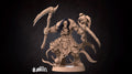 Pale Demon Rider Miniature | Tabletop RPG Miniature | Bite the Bullet | Roleplaying 3D Printed Fantasy Mini - 3DPrintDen