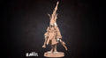 Rat Knight Miniature | Tabletop RPG Miniature | Bite the Bullet | Roleplaying 3D Printed Fantasy Mini - 3DPrintDen
