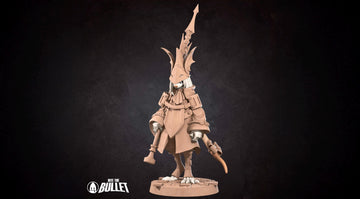 Rat Knight Miniature | Tabletop RPG Miniature | Bite the Bullet | Roleplaying 3D Printed Fantasy Mini - 3DPrintDen