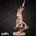 Rat Knight Miniature | Tabletop RPG Miniature | Bite the Bullet | Roleplaying 3D Printed Fantasy Mini - 3DPrintDen