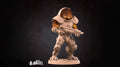 Space Turtle Berserker Miniature, Shotgun | Tabletop RPG Miniature | Bite the Bullet | Roleplaying 3D Printed Fantasy Mini - 3DPrintDen