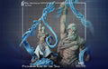 God of the Sea Miniature | Tabletop RPG Miniature | Miniatures Blueprint | Roleplaying 3D Printed Fantasy Mini - 3DPrintDen