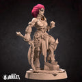 Female Black Dragon Rider Miniature | Tabletop RPG Miniature | Bite the Bullet | Roleplaying 3D Printed Fantasy Mini - 3DPrintDen