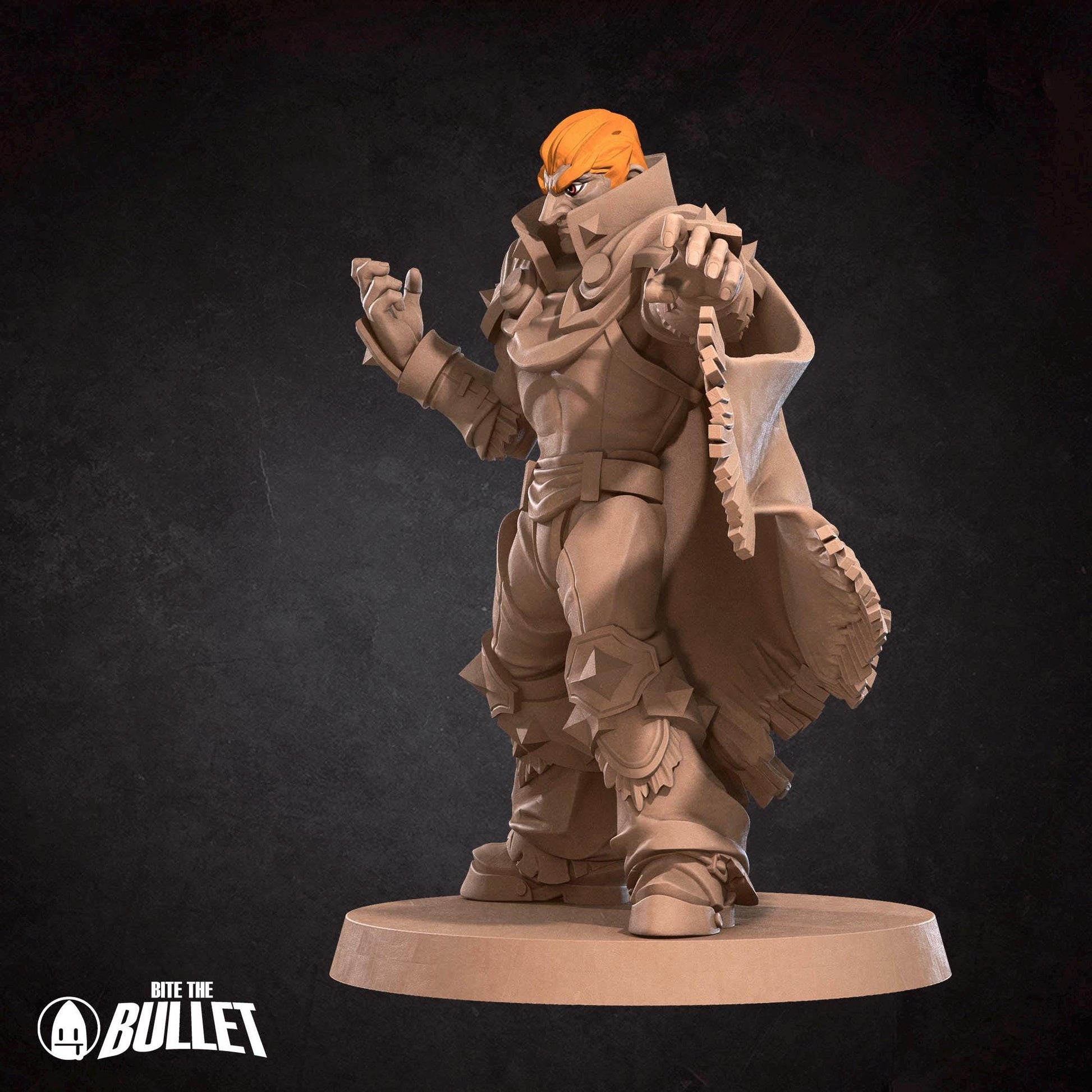 Calamity King Miniature | Tabletop RPG Miniature | Bite the Bullet | Roleplaying 3D Printed Fantasy Mini - 3DPrintDen