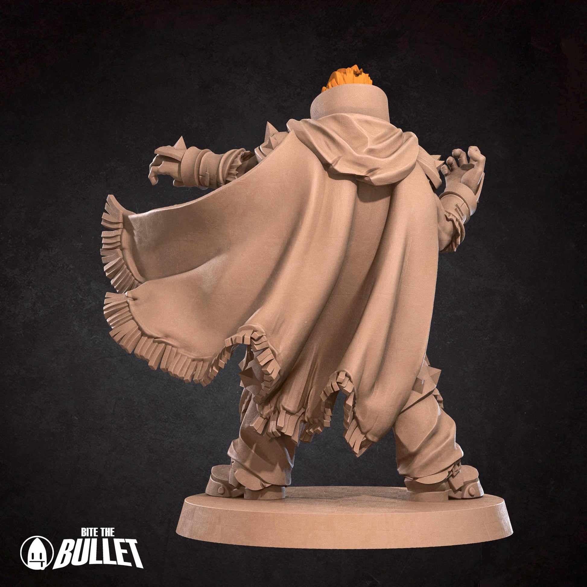Calamity King Miniature | Tabletop RPG Miniature | Bite the Bullet | Roleplaying 3D Printed Fantasy Mini - 3DPrintDen