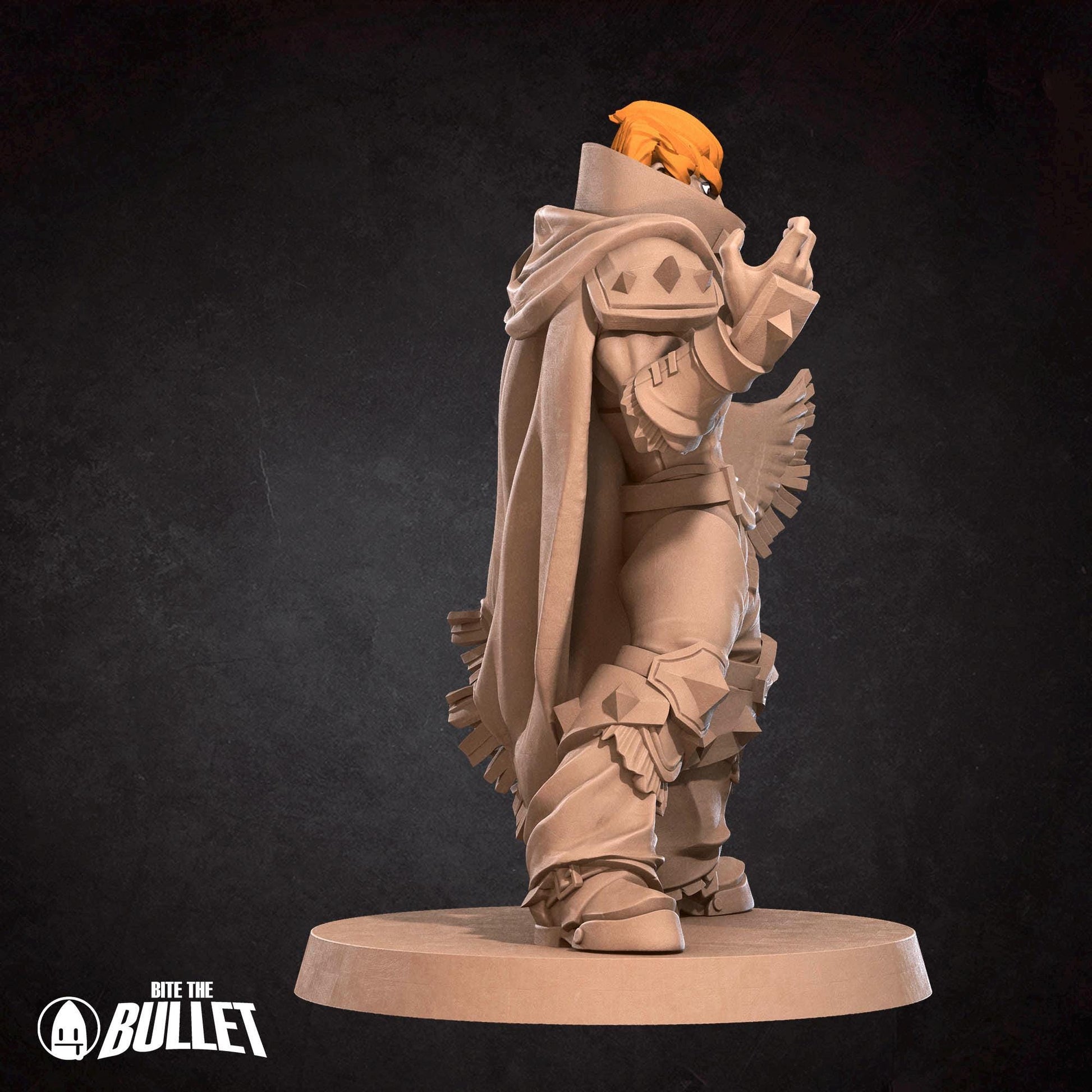 Calamity King Miniature | Tabletop RPG Miniature | Bite the Bullet | Roleplaying 3D Printed Fantasy Mini - 3DPrintDen
