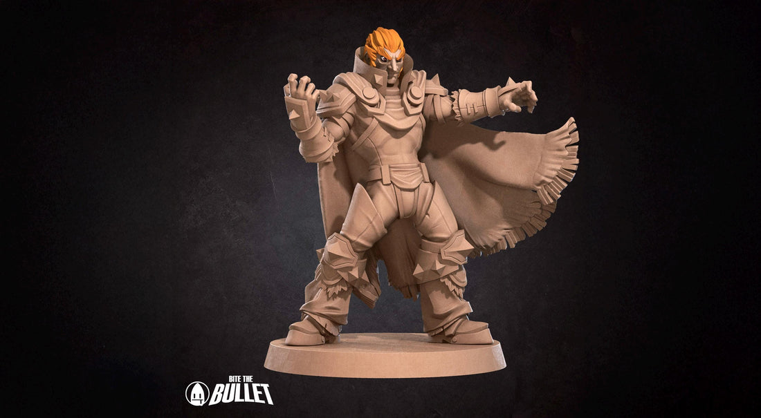 Calamity King Miniature | Tabletop RPG Miniature | Bite the Bullet | Roleplaying 3D Printed Fantasy Mini - 3DPrintDen