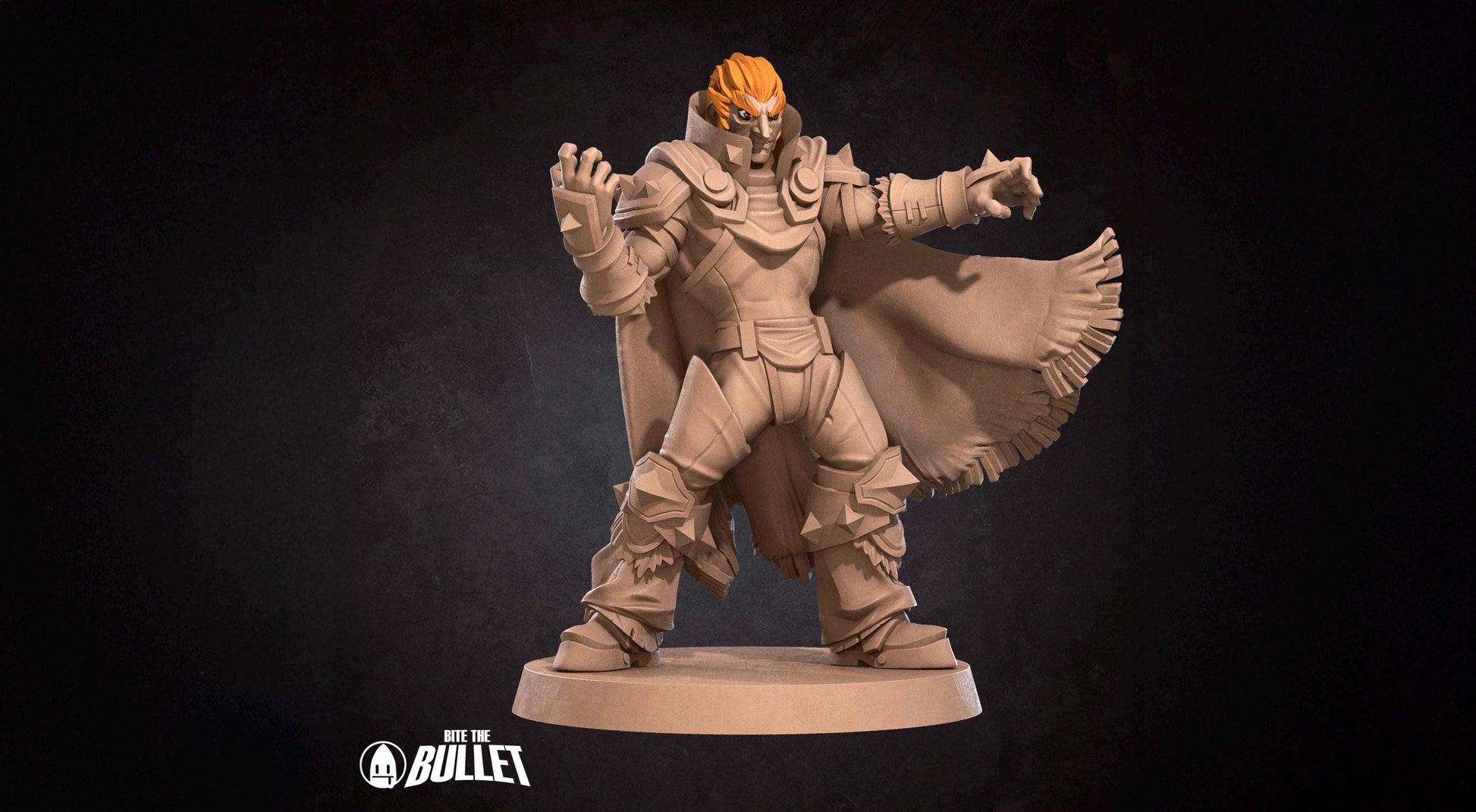 Calamity King Miniature | Tabletop RPG Miniature | Bite the Bullet | Roleplaying 3D Printed Fantasy Mini - 3DPrintDen