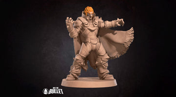 Calamity King Miniature | Tabletop RPG Miniature | Bite the Bullet | Roleplaying 3D Printed Fantasy Mini - 3DPrintDen