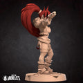 Female Outlaw Mercenary Miniature | Tabletop RPG Miniature | Javier Txiki Tejedor | Roleplaying 3D Printed Fantasy Mini - 3DPrintDen