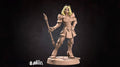 Luminosity Lady Miniature | Tabletop RPG Miniature | Bite the Bullet | Roleplaying 3D Printed Fantasy Mini - 3DPrintDen