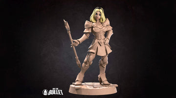 Luminosity Lady Miniature | Tabletop RPG Miniature | Bite the Bullet | Roleplaying 3D Printed Fantasy Mini - 3DPrintDen
