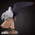 One-Winged Angel Miniature | Tabletop RPG Miniature | Bite the Bullet | Roleplaying 3D Printed Fantasy Mini - 3DPrintDen