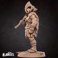 Spartan Ghost Miniature | Tabletop RPG Miniature | Bite the Bullet | Roleplaying 3D Printed Fantasy Mini - 3DPrintDen
